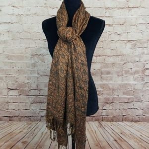 PAISLEY Wrap/Scarf with Rhinestones
